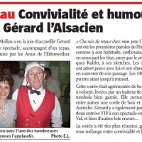 Gérard l'Alsacien et la presse